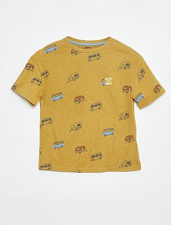 T-shirt manches courtes à motif