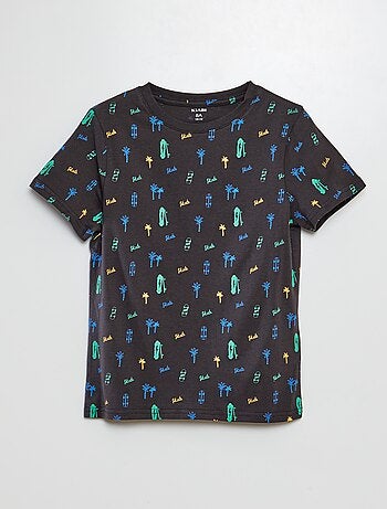 T-shirt manches courtes à motif
