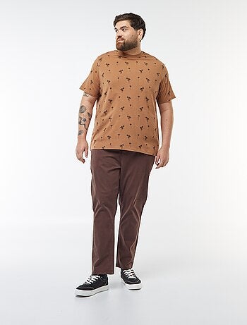 T-shirt manches courtes à motif