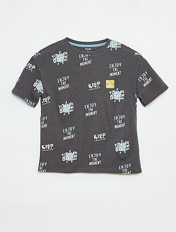 T-shirt manches courtes à motif