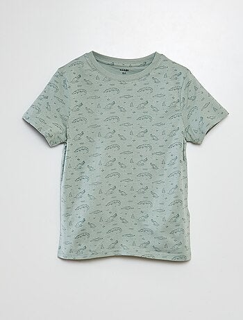 T-shirt manches courtes à motif