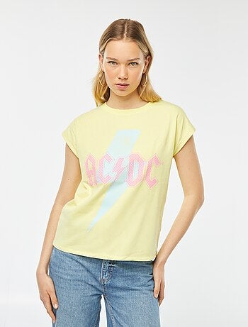 T-shirt manches courtes 'AC/DC'