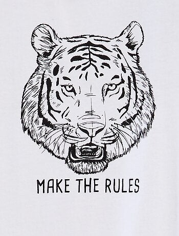 T-shirt manches courtes avec imprimé