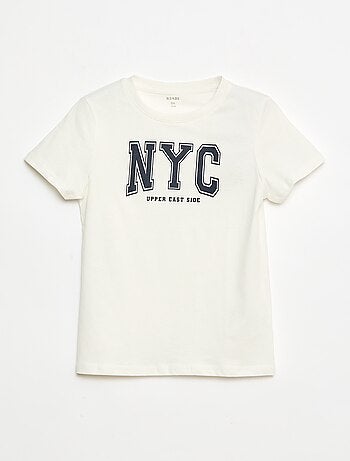 T-shirt manches courtes avec imprimé