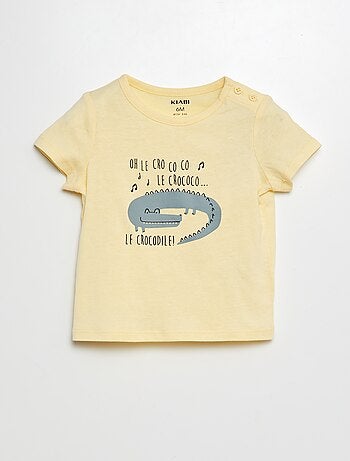 T-shirt manches courtes avec imprimé