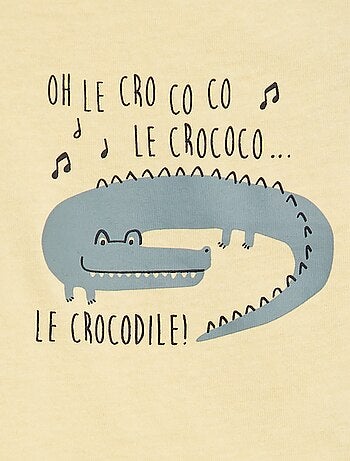 T-shirt manches courtes avec imprimé