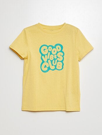 T-shirt manches courtes avec imprimé