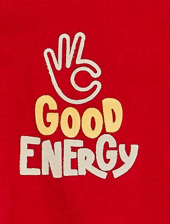 T-shirt manches courtes avec imprimé