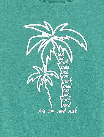 T-shirt manches courtes avec imprimé