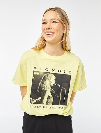 T-shirt manches courtes 'Blondie'