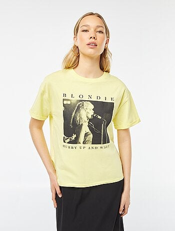 T-shirt manches courtes 'Blondie'