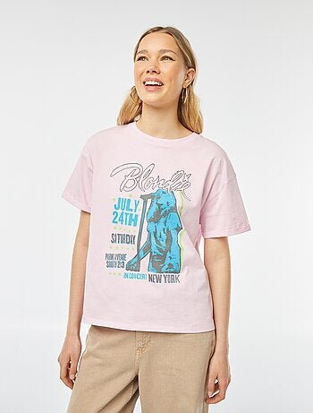 T-shirt manches courtes 'Blondie'