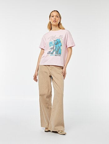 T-shirt manches courtes 'Blondie'