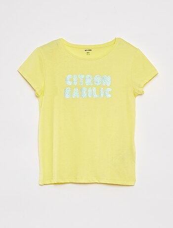 T-shirt manches courtes imprimé