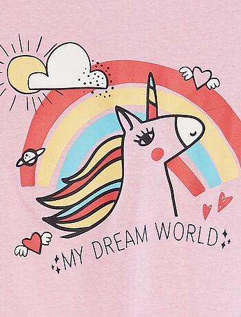 T-shirt manches courtes imprimé