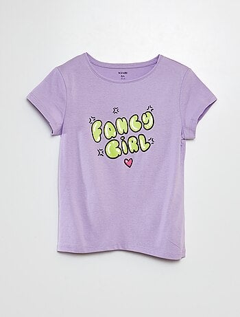 T-shirt manches courtes imprimé