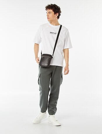 T-shirt manches courtes raglan imprimé