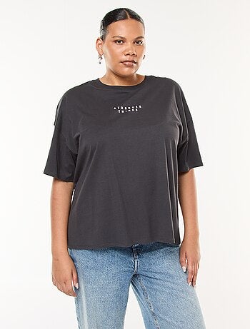 T-shirt manches courtes 'Stranger Things' imprimé rect-verso