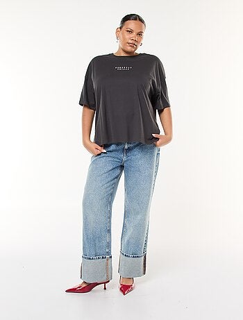 T-shirt manches courtes 'Stranger Things' imprimé rect-verso