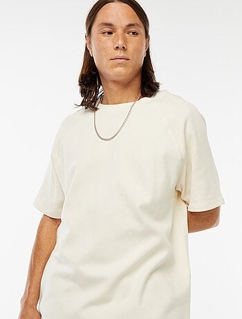 T-shirt manches courtes uni comfort fit