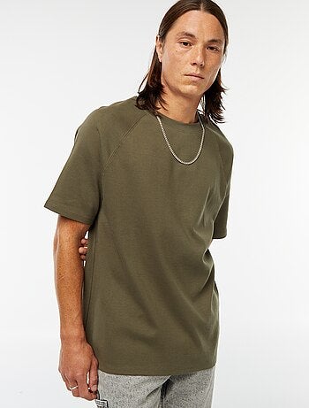 T-shirt manches courtes uni comfort fit