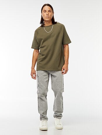 T-shirt manches courtes uni comfort fit