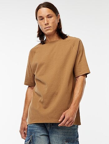 T-shirt manches courtes uni comfort fit