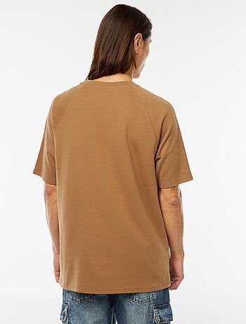 T-shirt manches courtes uni comfort fit