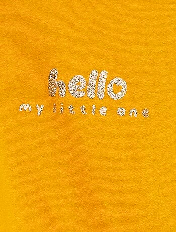 T-shirt manches longue impirmé