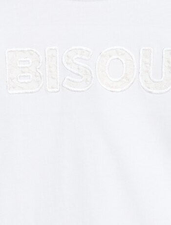 T-shirt manches longues avec sequins