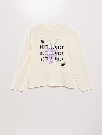 T-shirt manches longues 'Beetlejuice'
