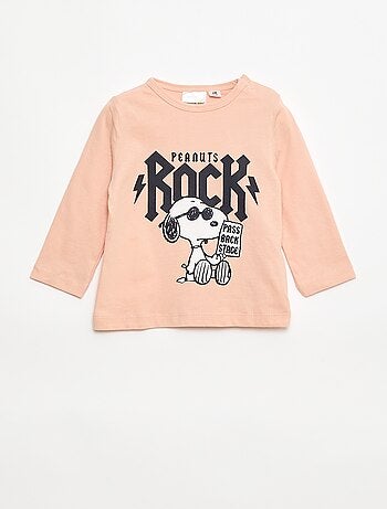 T-shirt manches longues 'Snoopy'