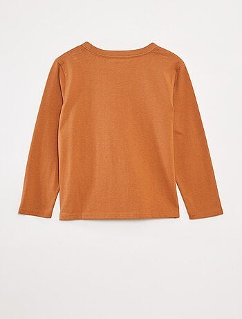 T-shirt manches longues uni