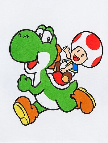 T-shirt 'Mario' en coton