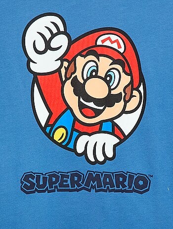 T-shirt 'Mario' en coton