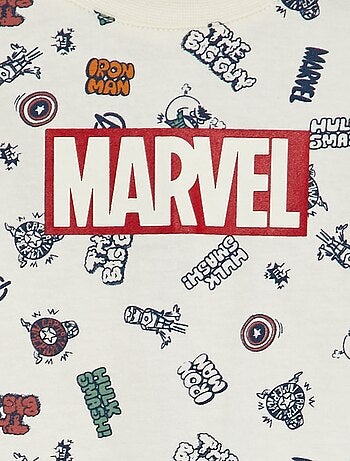 T-shirt 'Marvel' manches courtes