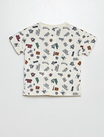 T-shirt 'Marvel' manches courtes