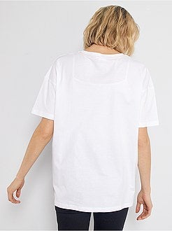 T-shirt message 'Marvel' - Kiabi