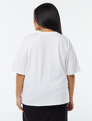 T-shirt 'Mickey' 'Disney' manches courtes imprimé