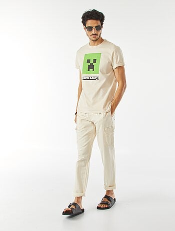 T-shirt ‘Minecraft’manches courtes