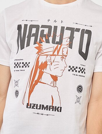 T-shirt 'Naruto' manches courtes imprimé