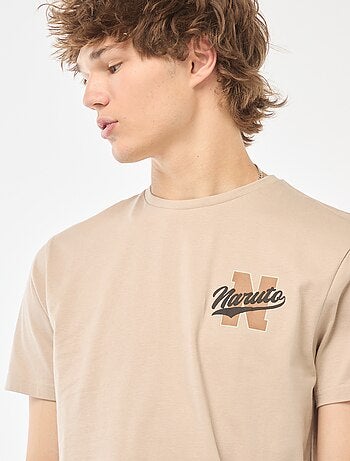 T-shirt 'Naruto' manches courtes imprimé