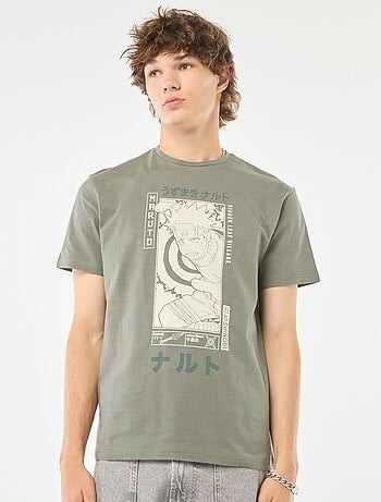 T-shirt 'Naruto' manches courtes imprimé
