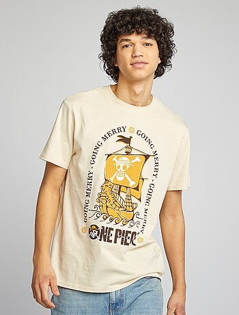 T-shirt 'One Piece' manches courtes
