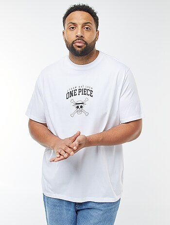 T-shirt 'One Piece' manches courtes