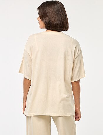 T-shirt oversize avec imprimé