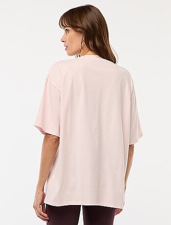 T-shirt oversize avec imprimé