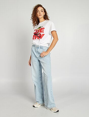 T-shirt oversize imprimé