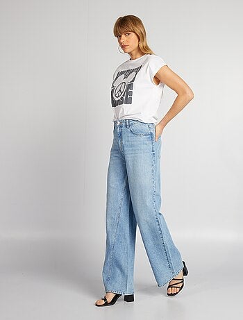 T-shirt oversize style hippie 'Mickey' de 'Disney'