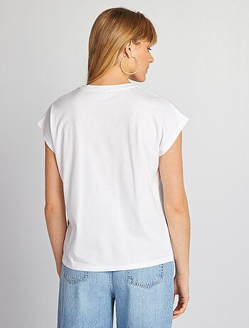 T-shirt oversize style hippie 'Mickey' de 'Disney'